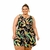 Macaquinho Feminino Estampado Roupas Femininas G XG - comprar online