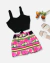 Conjunto Plus Size Short saia Cropped Roupas Femininas GG 1999 na internet