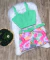 Conjunto Plus Size Short saia Cropped Roupas Femininas GG 1999 - loja online