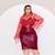 Conjunto Plus Size 3 Peças Saia Top e Cropped 48 ao 52 - comprar online