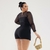 Conjunto Plus Size/MidSize Cropped + Shorts Saia Argola 0465 - Bellucy Modas