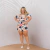 Macaquinho Estampado Elastec Plus Size Feminino 0611 na internet