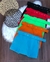 Short Saia Plus Size Saia Babado Frente com Cinto e Bolso - comprar online