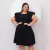 Vestido Plus Size Feminino Rodado Moda Evangélica 0500