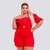 Imagem do Macaquinho Feminino Plus Size Ciganinha Dethalhe Busto 0289