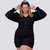 Macaquinho Plus Size Feminino Curto Manga Longa com botões - comprar online