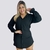 Imagem do Vestido Chemise Plus Size Camisa Manga Longa de Botões 0250