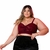 Cropped Feminino Paetê Moda Roupa Feminina Plus Size 48 a 52 0079 na internet