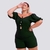 Macaquinho Feminino Plus Size Ciganinha Dethalhe Busto 0289 - comprar online