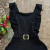 Macaquinho Plus Size Babado Fivela C Bolso 46 ao 50 0555 na internet