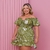 Imagem do Vestido Plus Size Ombro a Ombro de Babado Elastec 0556
