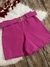 Shorts Plus Size com Cinto Cintura alta GG 2189