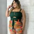 Conjunto Plus Size Feminino Cropped Short Estampado 1831 - comprar online
