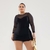 Conjunto Plus Size/MidSize Cropped + Shorts Saia Argola 0465