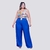 Conjunto Feminino Plus Size Calça Pantalona e Cropped 0254 - comprar online