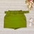Short Saia Plus Size Frente e Costas/trás com Cinto e Bolso 0071
