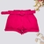 Short Plus Size Feminino Com Barra Dobrada e Cinto 0241 - loja online