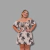 Vestido Plus Size Estampado Ciganinha Elastec 0593