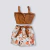 Conjunto Plus Size Feminino Cropped Short Estampado 1831