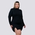 Vestido Feminino Plus Size Tubinho Com Manga Longa 0317