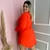 Vestido Chemise Plus Size Camisa Manga Longa de Botões 0250 na internet