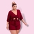 Imagem do Conjunto Plus Size Cropped Amarrar Short + Cinto Veste 48 52 0139