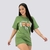 Camisa Feminina Blusão Oversized Com Estampa 36 - 42 - comprar online