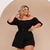 Macaquinho Feminino Plus Size Ciganinha Solto Cinto 48-52 0206 na internet