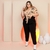 Imagem do Conjunto Plus Size Blusa Amarrar Calça Roupas Femininas