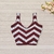 Imagem do Cropped Feminino Zig Zag Lã Croche Tricot Moda Feminina