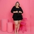 Conjunto Plus Size Cropped + Short Saia + Blazer Manga 0027 - comprar online