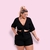 Conjunto Plus Size Cropped Amarrar Short + Cinto Veste 48 52 0139 - comprar online