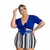 Conjunto Plus Size Blusa Short Saia Roupa Feminina Plus Size - Bellucy Modas