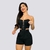 Imagem do Conjunto Feminino Alfaiataria Cropped Corset + Short Cinto