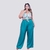 Conjunto Feminino Plus Size Calça Pantalona e Cropped 0254 - Bellucy Modas