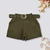Imagem do Short Plus Size Liso Com Cinto Removível 0240