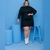 Vestido Plus Size Com Kimono Roupas Femininas GG 1845 na internet