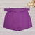 Short Saia Plus Size com Cinto Cintura Alta GG 48 ao 50 0162 na internet