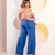Conjunto Feminino Plus Size Calça Pantalona e Cropped 0254 - Bellucy Modas