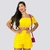 Imagem do Conjunto Feminino Cropped Ciganinha Short Com Cinto 0266