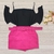 Kit 2 Conjuntos Plus Size Feminino Shorts Cinto Cintura Alta