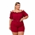 Conjunto Plus Size Feminino Ciganinha de Alça com Cinto 0413 - loja online