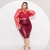 Conjunto Plus Size 3 Peças Saia Top e Cropped 48 ao 52 na internet