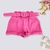 Short Plus Size Feminino Com Barra Dobrada e Cinto 0241 - Bellucy Modas