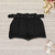 Short Plus Size Feminino Com Barra Dobrada e Cinto 0241