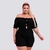 Macaquinho Feminino Plus Size Ciganinha Dethalhe Busto 0289 - loja online