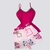Imagem do Conjunto Feminino Blusa perolas Short Estampado cinto 0235