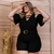 Macaquinho Plus Size Ombros Vazados Detalhe Trança 0023 - loja online