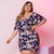 Vestido Feminino Moda Plus Size Estampado Ciganinha 48 ao 52 - Bellucy Modas