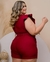 Macacão Plus Size Cinto Roupa Feminina Moda Plus Size